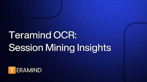  Teramind OCR: интеллектуальный анализ сеансов для более глубокого анализа
